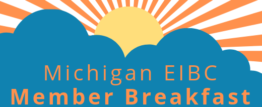 Michigan EIBC Member Breakfast Header - Sun behind Clouds Design (2019)