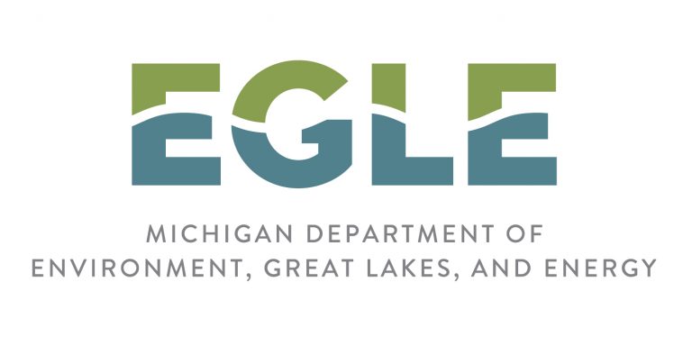 EGLE Michigan Department of Environment, Great Lakes, and Energy Logo