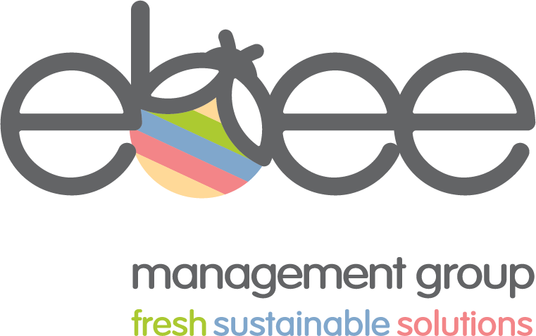 ebee Management Group: Fresh Sustainable Solutions Logo